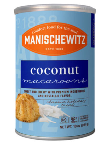 manischewitz coconut macaroons 284g